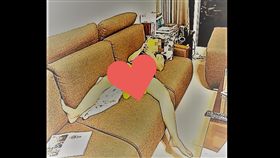 老婆,沙發,老公,下班,春光外洩