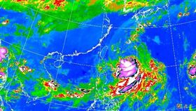 氣象局紅外線雲圖20190920(圖/翻攝自氣象局)