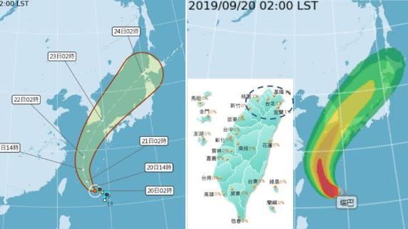 「塔巴」路徑曝！吳德榮：明影響最大