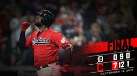 ▲印地安人對戰老虎17連勝。（圖／取自推特）