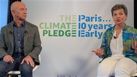 巴黎氣候協定,Amazon,貝佐斯,碳中和,氣候承諾（圖取自twitter.com/JeffBezos）