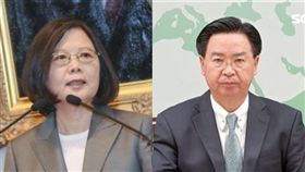 總統蔡英文、外交部長吳釗燮（組合圖／資料照）