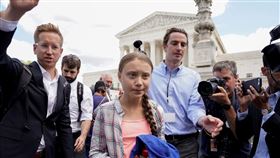 全球暖化,亞太,孩童串連,罷課,對抗,桑伯格(圖/路透社/達志影像)