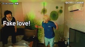 ▲最後竟然一起唱《Fake Love》。（圖／코니tv conitv 授權）