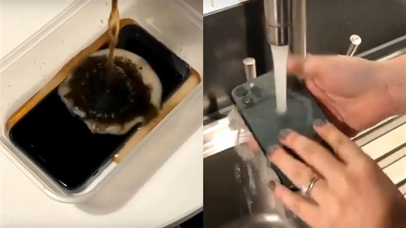 蘋果新機「破壞性」實測！可樂out
