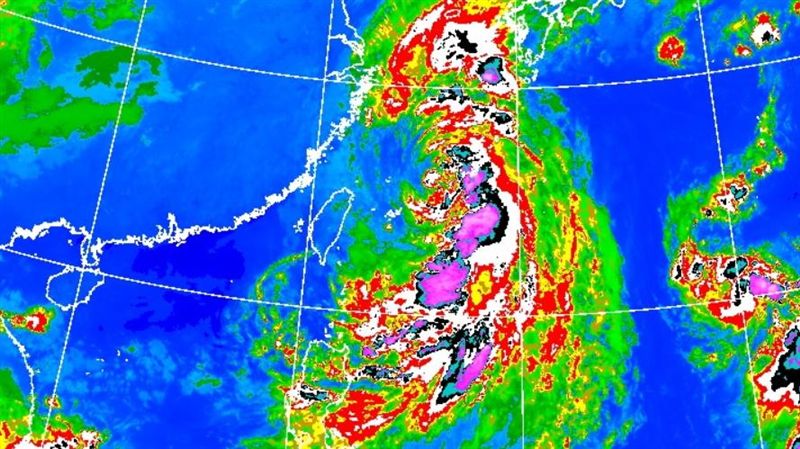塔巴逼近中颱！北部6縣市豪大雨特報