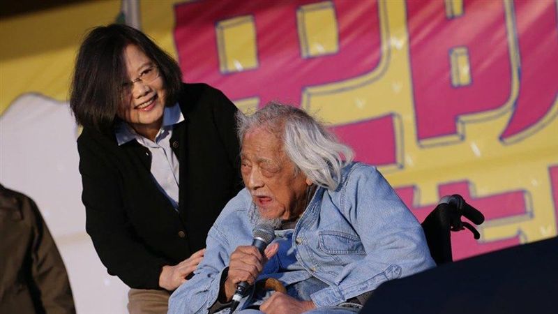 史明103歲辭世　遺願：蔡英文要贏