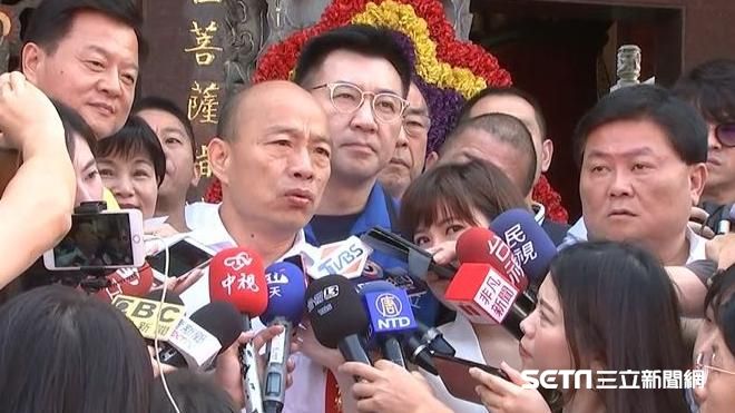 標哥陪拚總統增信心　韓向北京喊這話