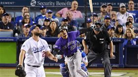 ▲柯蕭（Clayton Kershaw）首局挨『背靠背』全壘打，單場挨3轟拿勝投。（圖／美聯社／達志影像）