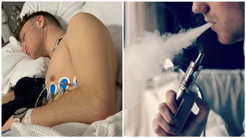 抽了4口電子菸…澳男「肺停擺」險死