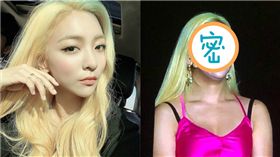 f(x)LUNA。翻攝自微博、IG