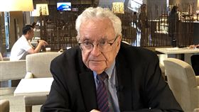 以色列國際關係學者梅迪茲尼表示，大部分的以色列人並不了解台灣，為此，他正以希伯來文撰寫有關台灣的書籍，台灣並非中國一部分。中央社記者侯姿瑩攝 108年9月22日