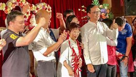 朱立倫幫洪秀柱站台，朱辦提供