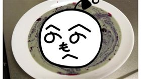 藍莓,鬆餅,麵糊,萬聖節,修格斯（圖／翻攝推特／@kg_twk ）