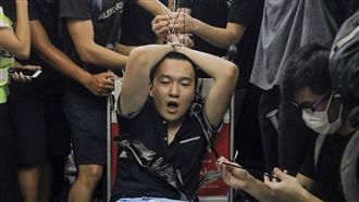 反送中被毆環時記者 獲報社最高獎金