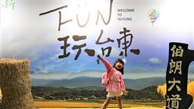 為吸引更多自由行旅客能FUN輕鬆暢遊台東，除原有的台灣好行縱谷鹿野線，將推出新路線「池上關山線」，路線經過池上伯朗大道、關山米國學校等知名景點，邀請民眾前來體驗台東之美。（台東縣政府提供）中央社記者李先鳳傳真　108年9月23日