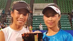 ▲謝淑薇在武漢女網賽又成為前球后殺手。（圖／取自謝淑薇粉絲團）