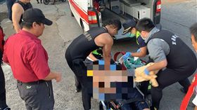 宜蘭,頭城,蜜月灣,釣客,落海（圖／翻攝畫面） 