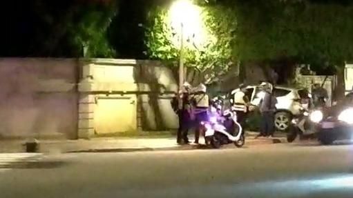 台北景福門車禍！汽車追撞機車、圍牆