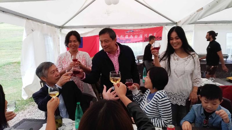 羅馬僑胞預祝國慶　團結爭取友台力量