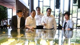 侯友宜參訪越南造鎮，新北市府提供