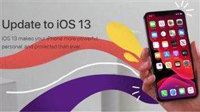 圖／翻攝自蘋果官網，iOS13