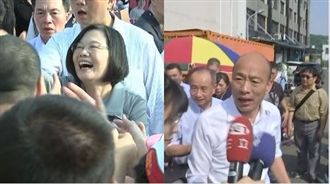 英韓高雄同街尬場…拚人氣高下立判！