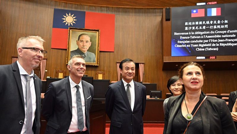 力挺台灣！法國友台小組主席喊這句…
