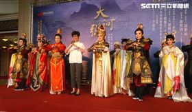 明華園90週年推出壓軸代表作「大河彈劍」將於11月演出。（圖／記者蕭翰弦攝影）