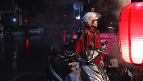 uber eat，美食外送員，黑手兼職養家（記者郭奕均攝影）