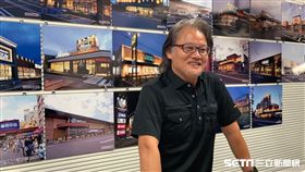 全聯超市改造幕後設計師就是西川隆。（圖／記者馮珮汶攝）