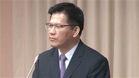▲立法院交通委員會質詢、交通部長林佳龍（圖／翻攝自立法院）
