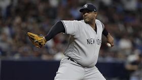 ▲沙巴西亞（CC Sabathia）奪下大聯盟生涯首次中繼點。（圖／美聯社／達志影像）