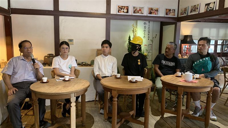 力挺反送中　台南公民團體首度遊行