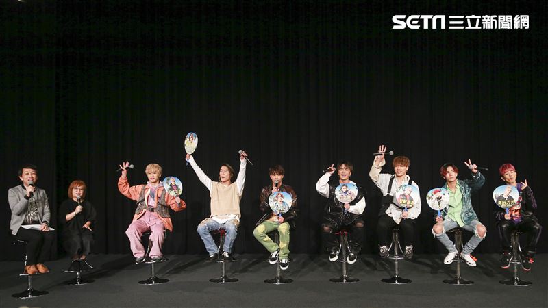 Ballistik Boyz安安大明星第400集慶祝。（圖／記者林士傑攝影）