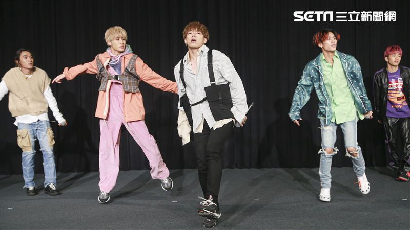 Ballistik Boyz安安大明星第400集慶祝。（圖／記者林士傑攝影）