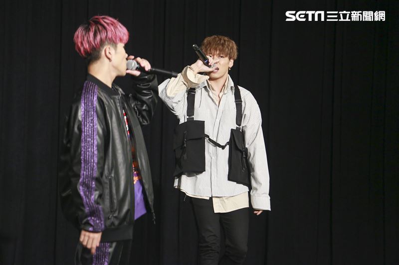 Ballistik Boyz安安大明星第400集慶祝。（圖／記者林士傑攝影）