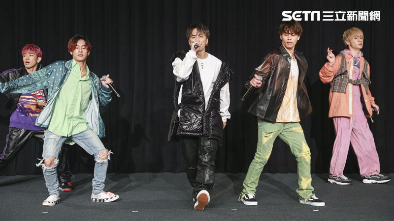 Ballistik Boyz安安大明星第400集慶祝。（圖／記者林士傑攝影）