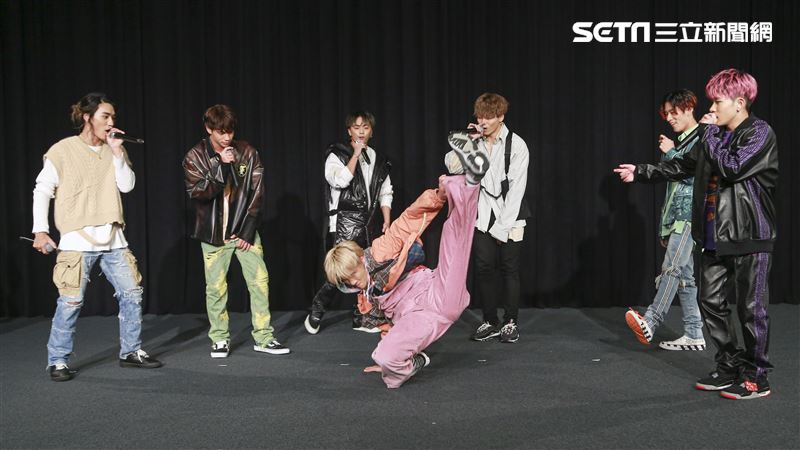 Ballistik Boyz安安大明星第400集慶祝。（圖／記者林士傑攝影）