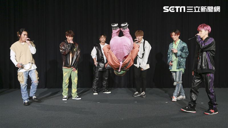 Ballistik Boyz安安大明星第400集慶祝。（圖／記者林士傑攝影）