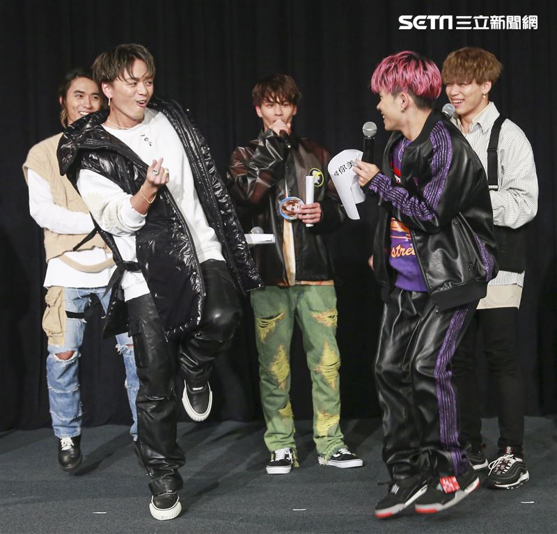 Ballistik Boyz安安大明星第400集慶祝。（圖／記者林士傑攝影）