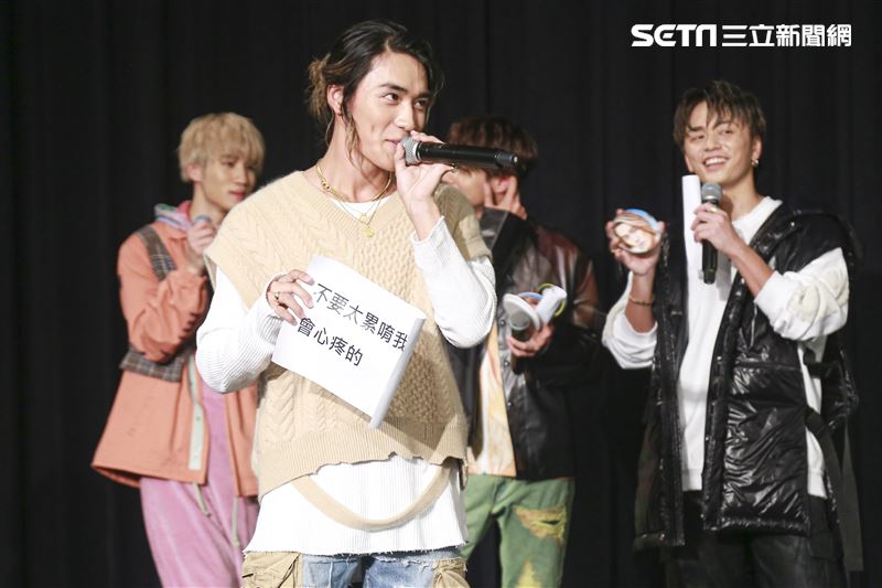 Ballistik Boyz安安大明星第400集慶祝。（圖／記者林士傑攝影）