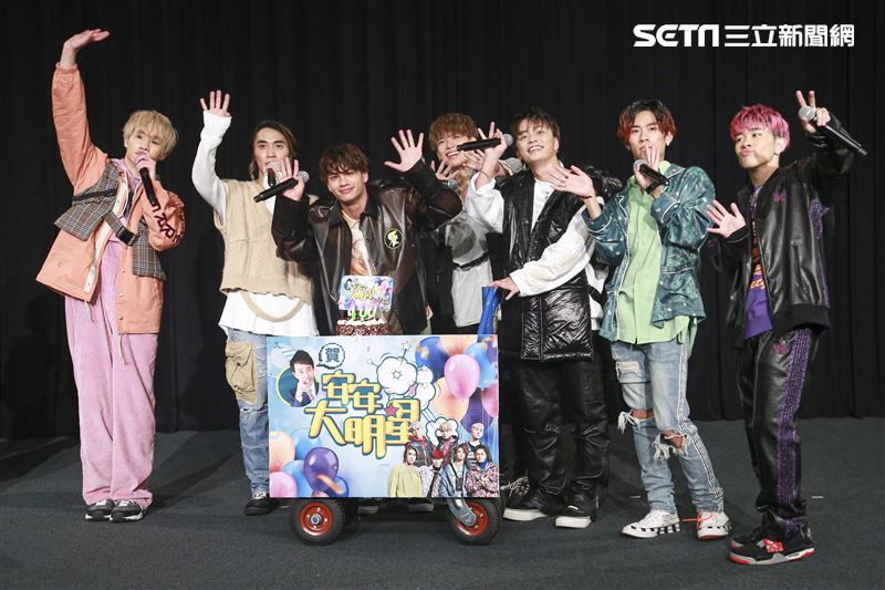 Ballistik Boyz安安大明星第400集慶祝。（圖／記者林士傑攝影）