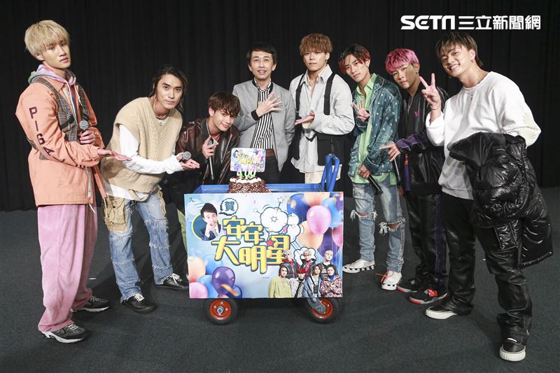 Ballistik Boyz安安大明星第400集慶祝。（圖／記者林士傑攝影）