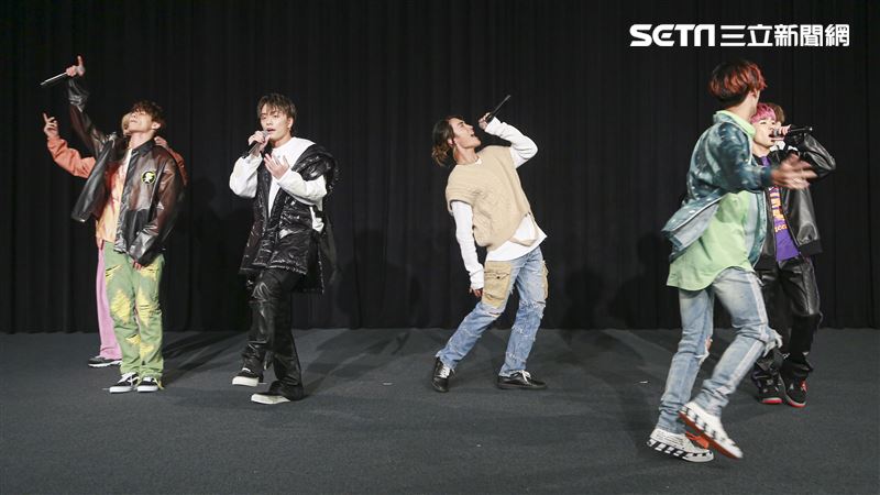 Ballistik Boyz安安大明星第400集慶祝。（圖／記者林士傑攝影）