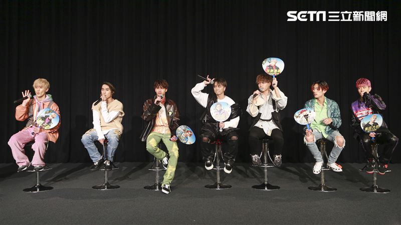 Ballistik Boyz安安大明星第400集慶祝。（圖／記者林士傑攝影）