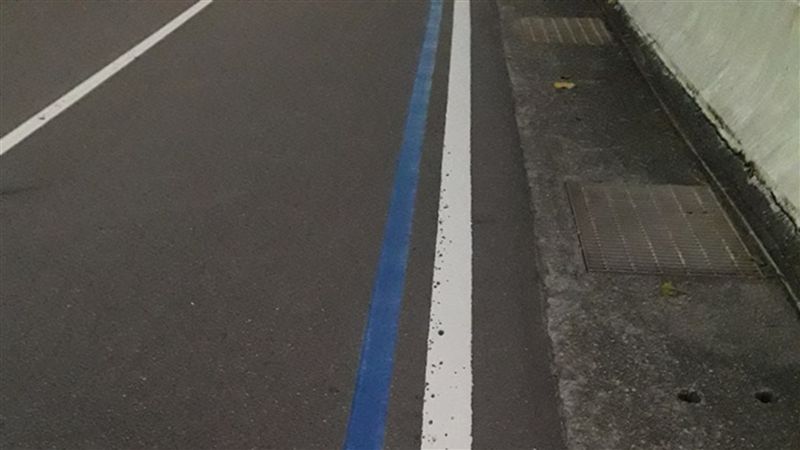 馬路見藍色標線　用途曝網：長知識了