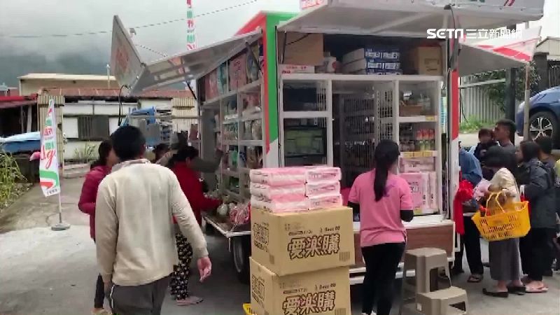 行動超市誕生　開2小時挺進偏遠山區