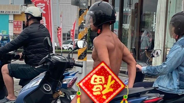 他爽遇「紅內褲學長」！網暴動：超壯