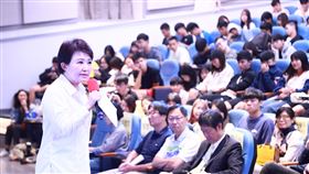 台中市,盧秀燕,世新大學,行銷講座,規劃(圖/台中市政府提供)中央社